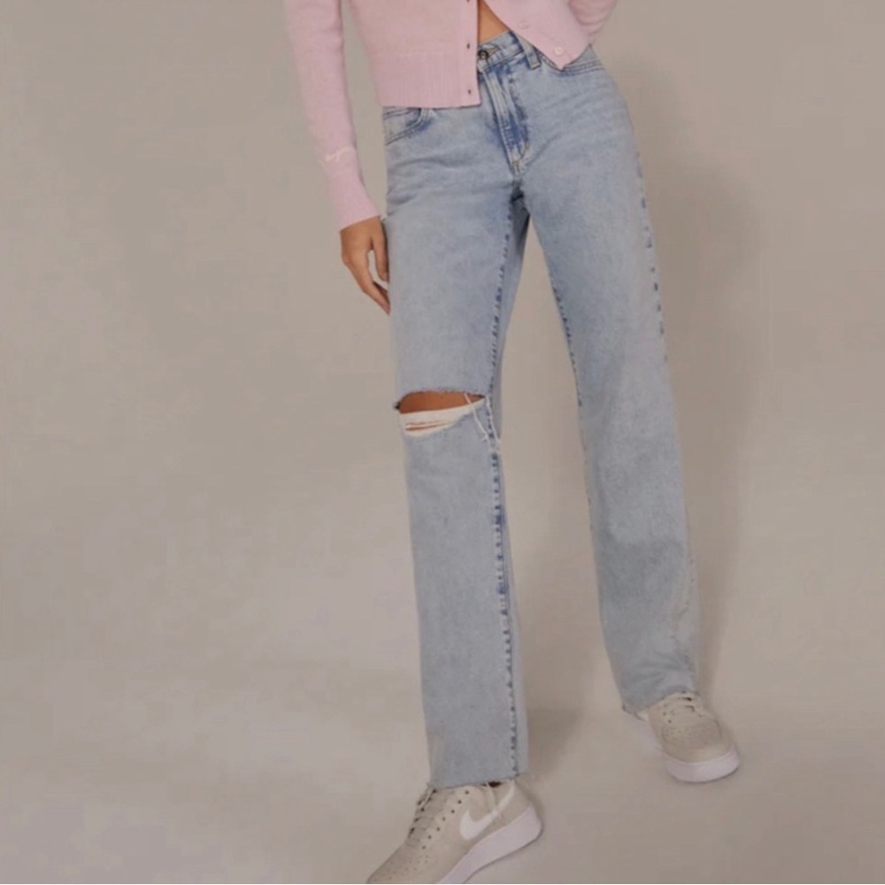 Favorite Daughter The Tommy Mid Rise Boyfriend‎ Jeans Sz 30